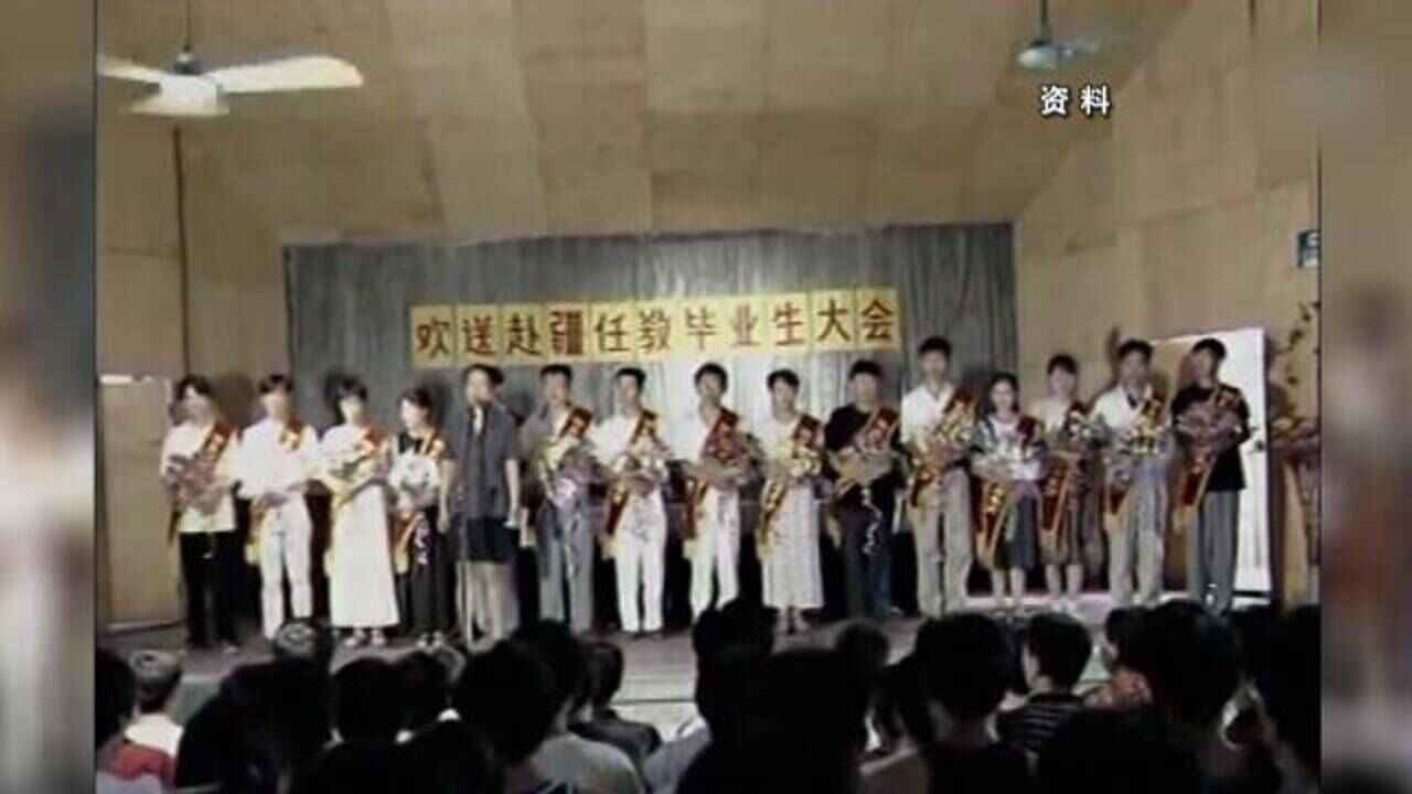 保定学院西部支教群体人物素材封面